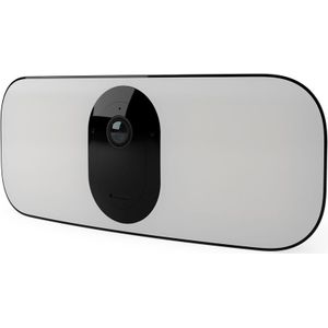 Arlo Pro 3 Floodlight draadloze WiFI beveiligingscamera voor buiten, 2K & HDR, 160˚ kleurennachtzicht, sirene, bewegingsdetectie, 2-weg-audio, incl. proefp. Arlo Secure, 1 floodlight, zwart