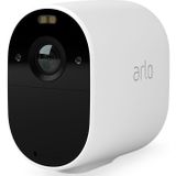 Arlo Essential draadloze WiFi-beveiligingscamera voor buiten, 1080p HD, 130˚ kleurennachtzicht, sirene & spotlight, bewegingsdetectie, 2-weg-audio, 6 mnd batterij, incl. proefp. Arlo Secure, 3 IP-Camera's, wit