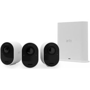 Arlo Ultra 2 4K UHD Wire-Free Beveiligingscamera System - 3 Cameras