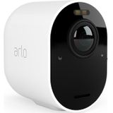 Arlo Ultra 2 draadloze WiFi-beveiligingscamera voor buiten, 4K UHD, 180˚ kleurennachtzicht, sirene, bewegingsdetectie, 2-weg-audio, Smart Hub inbegrepen, incl. proefp. Arlo Secure, 2 cam-kit, wit