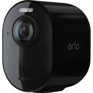 Arlo Ultra 2 Spotlight WiFi-bewakingscamera, draadloos, 4K HDR-video, nachtzicht, tweerichtingsaudio, 180° gezichtsveld, 6 maanden batterij, inbegrepen 90 dagen Arlo Secure, SmartHub vereist