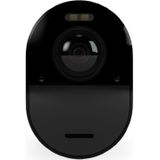 Arlo Ultra 2 draadloze WiFi-beveiligingscamera voor buiten, 4K UHD, 180˚ kleurennachtzicht, sirene & spotlight, bewegingsdetectie, 2-weg-audio, 6 mnd batterij, lokale opslag (SD-kaart), incl. proefp. Arlo Secure, 2 IP-Camera's + Smart Hub, zwart