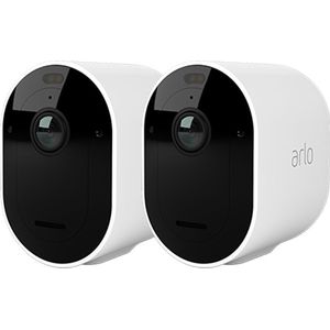 Arlo Pro 5 draadloze beveiligingscamera voor buiten - 2 IP-Camera's, wit