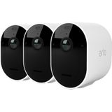 Arlo Pro 5 2K Spotlight draadloze bewakingscamera, set van 3 stuks, wit