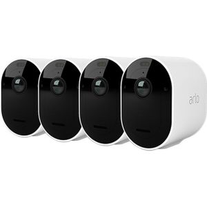ARLO Pro 5 Spotlight Security Camera with 4x Camera Kit VMC4460P-100EUS IP-Bewakingscameraset WiFi Met 4 cameras 2688 x 1520 Pixel