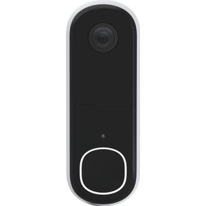 Arlo 2K draadloze video deurbel met camera, 1 deurbel, wit