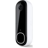 Arlo HD draadloze video deurbel met camera, 1 deurbel, wit