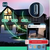 Arlo HD draadloze video deurbel met camera, 1 deurbel, wit