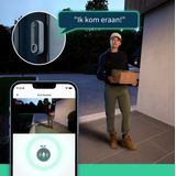 Arlo HD draadloze video deurbel met camera, 1 deurbel, wit
