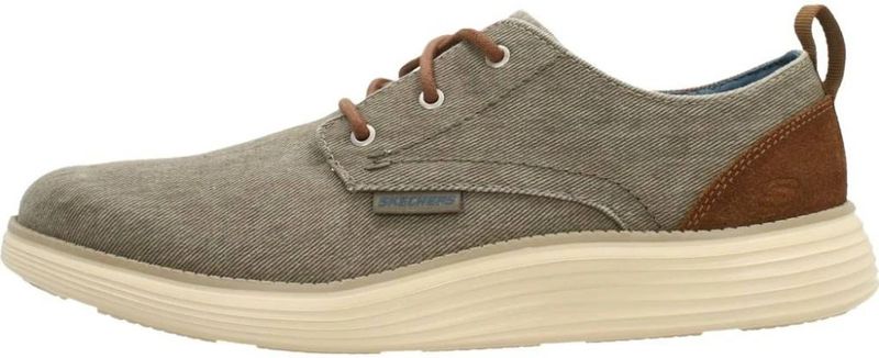 Skechers - Status 2.0 Pexton - Bootschoenen - Grijs Taupe - Canvas