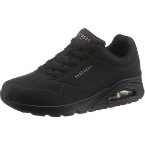 Skechers Uno Stand On Air dames Sneaker, Zwart, 38.5 EU