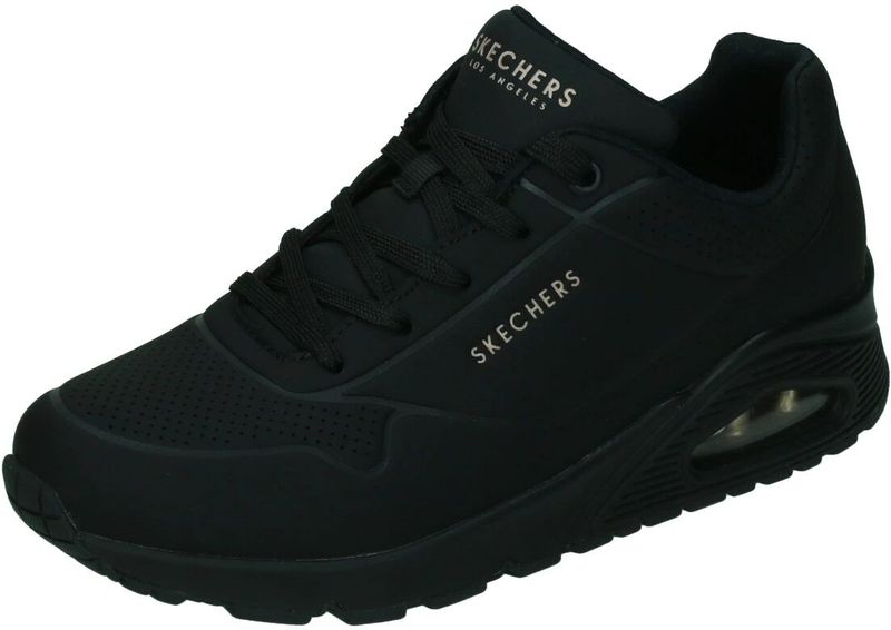 Skechers Uno Stand On Air Dames Sneakers - 39 - Black