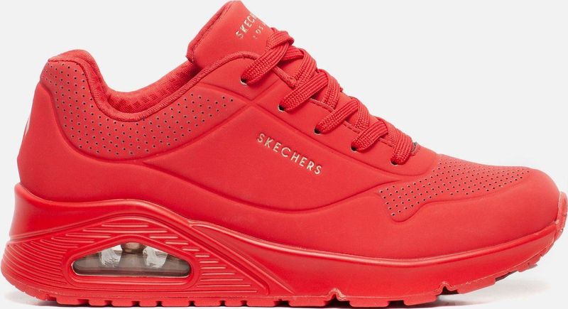 Skechers - UNO Stand On Air - Damessneakers - Zwart - Synthetisch