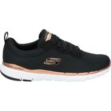 Skechers - Flex Appeal 3.0 - Sneakers - Zwart - Mesh