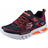 Skechers Flex-Glow Sneakers voor jongens, marineblauw rood, 43.5 EU