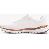 Sneakers - Gevoerd - Effen - Mesh - Platte Hak - Contrasterende Inserts