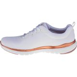 Sneakers - Gevoerd - Effen - Mesh - Platte Hak - Contrasterende Inserts