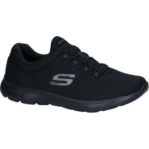 Skechers - Summits - Sneakers - Zwart - Textiel - Memory Foam Binnenzool