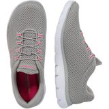 Sportschoenen voor Dames Skechers Mesh Bungee Slip-On Beige