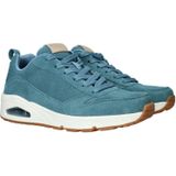 Skechers Uno Stand On Air sneakers blauw Suede
