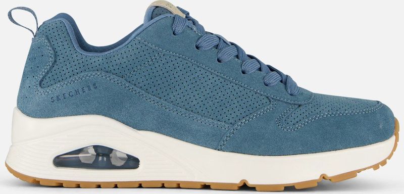 Skechers - Uno Stand On Air - Sneakers - Blauw - Suede