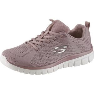 Skechers - Graceful Get Connected - Sneakers - Lavendel - Textiel