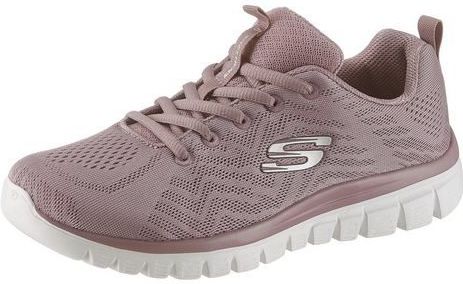 Skechers - Graceful Get Connected - Sneakers - Lavendel - Textiel