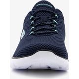 Slipper - Navy - Textiel - Comfortschoen met Gepolsterde Schacht