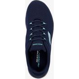 Slipper - Navy - Textiel - Comfortschoen met Gepolsterde Schacht