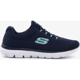 Slipper - Navy - Textiel - Comfortschoen met Gepolsterde Schacht