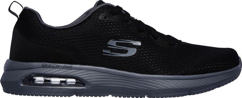 Skechers - Dyna-air - Sneakers - Zwart - Mesh Charcoal Trim
