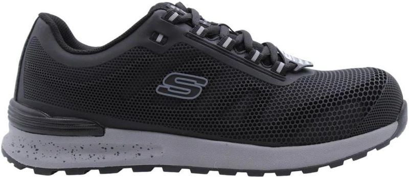 Skechers - Work Bulklin Comp Toe - Sneakers - Zwart - Synthetisch