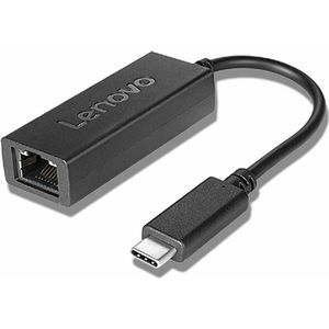 Lenovo Ethernet Adapter - USB-C naar RJ45