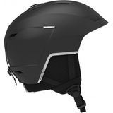 Skihelm Salomon Pioneer LT Black Silver-62 - 63 cm