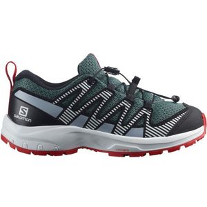 Salomon Xa Pro V8 Climasalomon™ Waterproof trailschoenen, uniseks, voor kinderen, Zwart en Groen