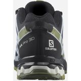 Trailrunning schoen Salomon Women XA Pro 3D V8 GTX Black Green Moss Zen Blue-Schoenmaat 38,5 (UK 5,5)
