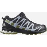 Trailrunning schoen Salomon Women XA Pro 3D V8 GTX Black Green Moss Zen Blue-Schoenmaat 39 (UK 6)