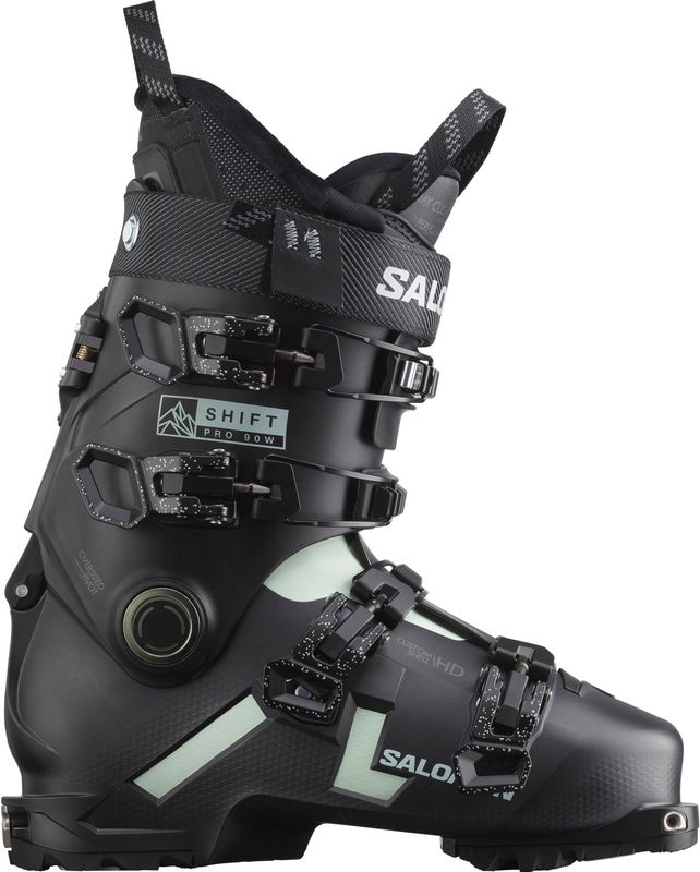 Salomon - Shift PRO 90 W AT GW - Skischoenen - Zwart/Lichtgroen