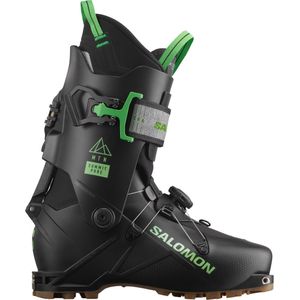 Salomon - Toerski schoenen - Mtn Summit Pure Black/Pastel Neon Green voor Heren - Maat 26\/26,5 - Zwart