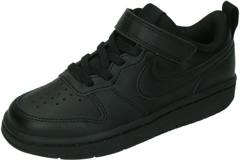 Nike Court Borough Low 2 Kleuterschoenen - Zwart