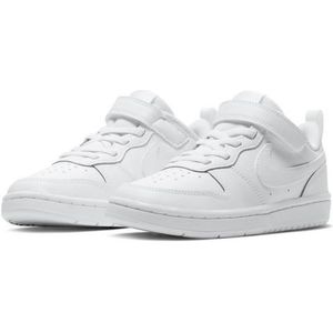 Nike - COURT BOROUGH LOW 2 - Sneakers - Wit - Leer