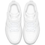 Nike Court Borough Low 2 - Tennisschoenen - Zwart - Leer - Rubberen Buitenzoal