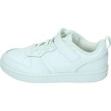 Nike Court Borough Low 2 - Tennisschoenen - Zwart - Leer - Rubberen Buitenzoal