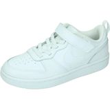 Nike Court Borough Low 2 - Tennisschoenen - Zwart - Leer - Rubberen Buitenzoal