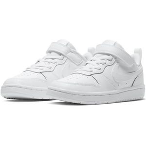 Nike Court Borough Low 2 Sneakers - White/White-White - Maat 31.5