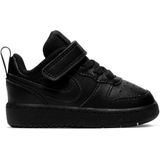 Nike court borough low 2 in de kleur zwart.