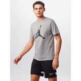 NIKE Heren M J Jumpman SS Crew T Shirt in Grijs