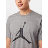 NIKE Heren M J Jumpman SS Crew T Shirt in Grijs