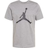 NIKE Heren M J Jumpman SS Crew T Shirt in Grijs