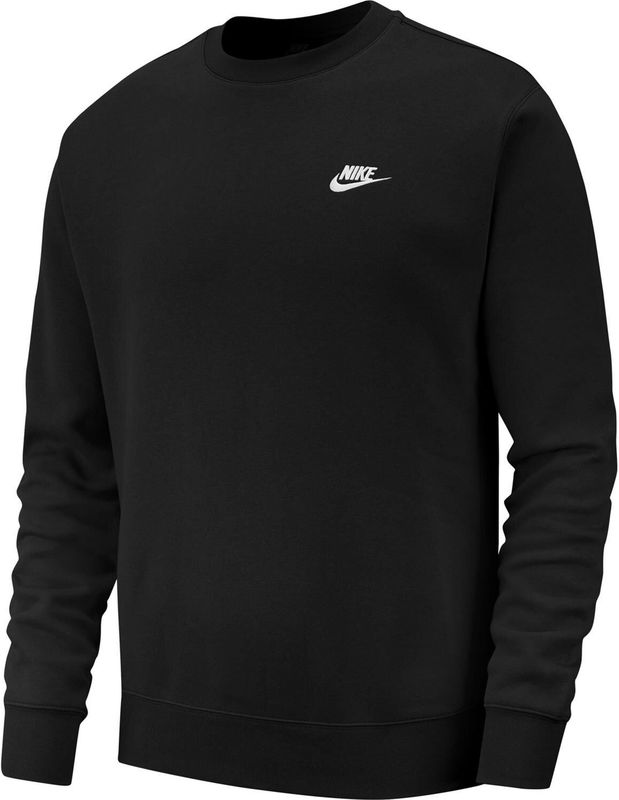 Nike Club Heren Sweatshirts - Zwart - Maat: XS - Foot Locker